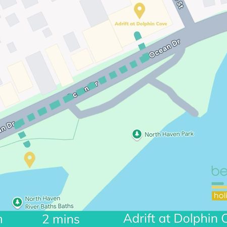 Adrift At Dolphin Cove Apt 5 - Riverfront Modern North Haven Exteriör bild