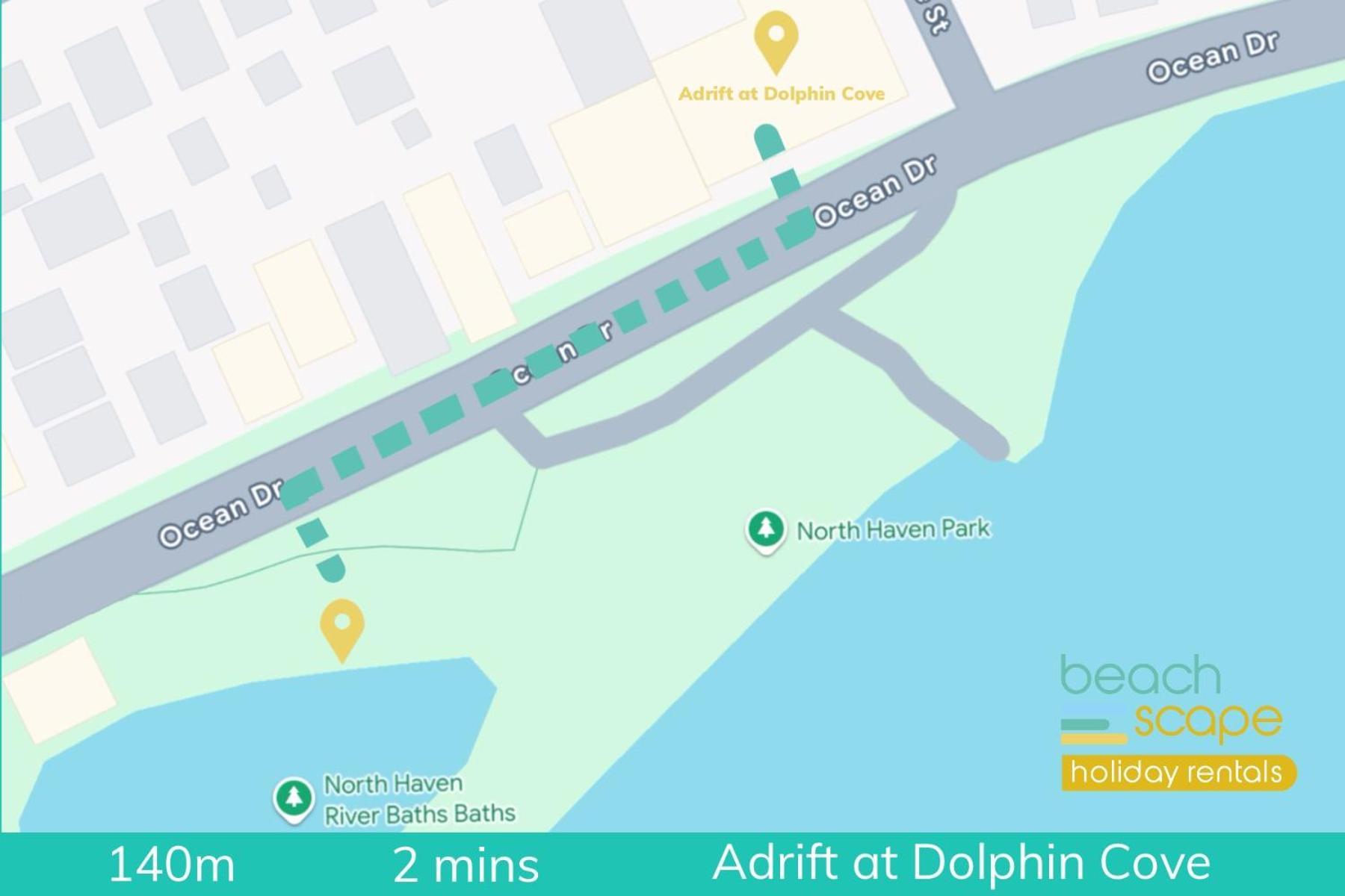 Adrift At Dolphin Cove Apt 5 - Riverfront Modern North Haven Exteriör bild